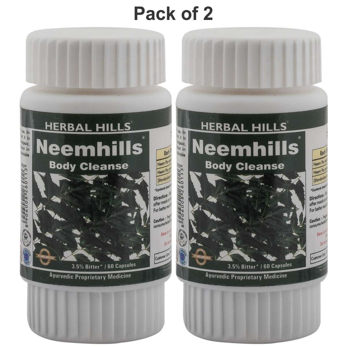 Herbal Hills Neemhills 60 Capsules