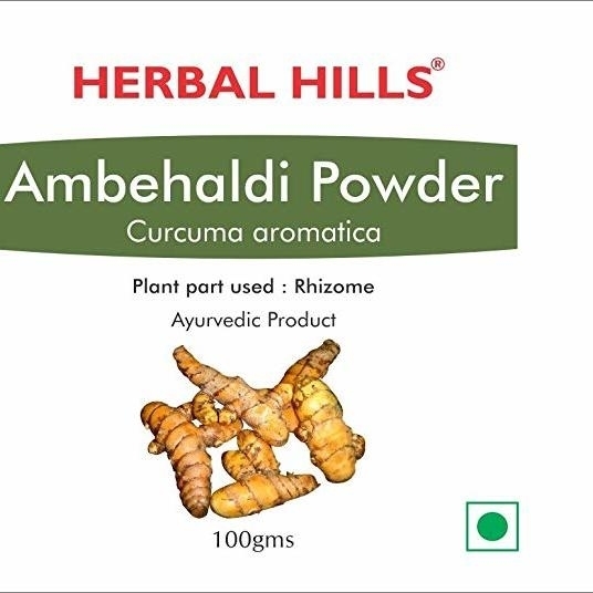 Herbal Hills Ambehaldi Powder 100G Pack Of 2
