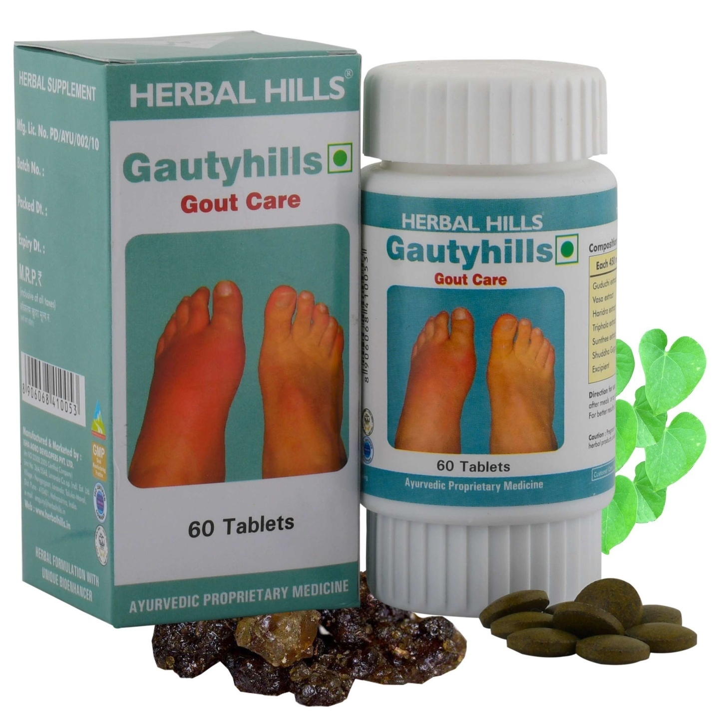 Herbal Hills Gautyhills Gout Care 60 Tablets