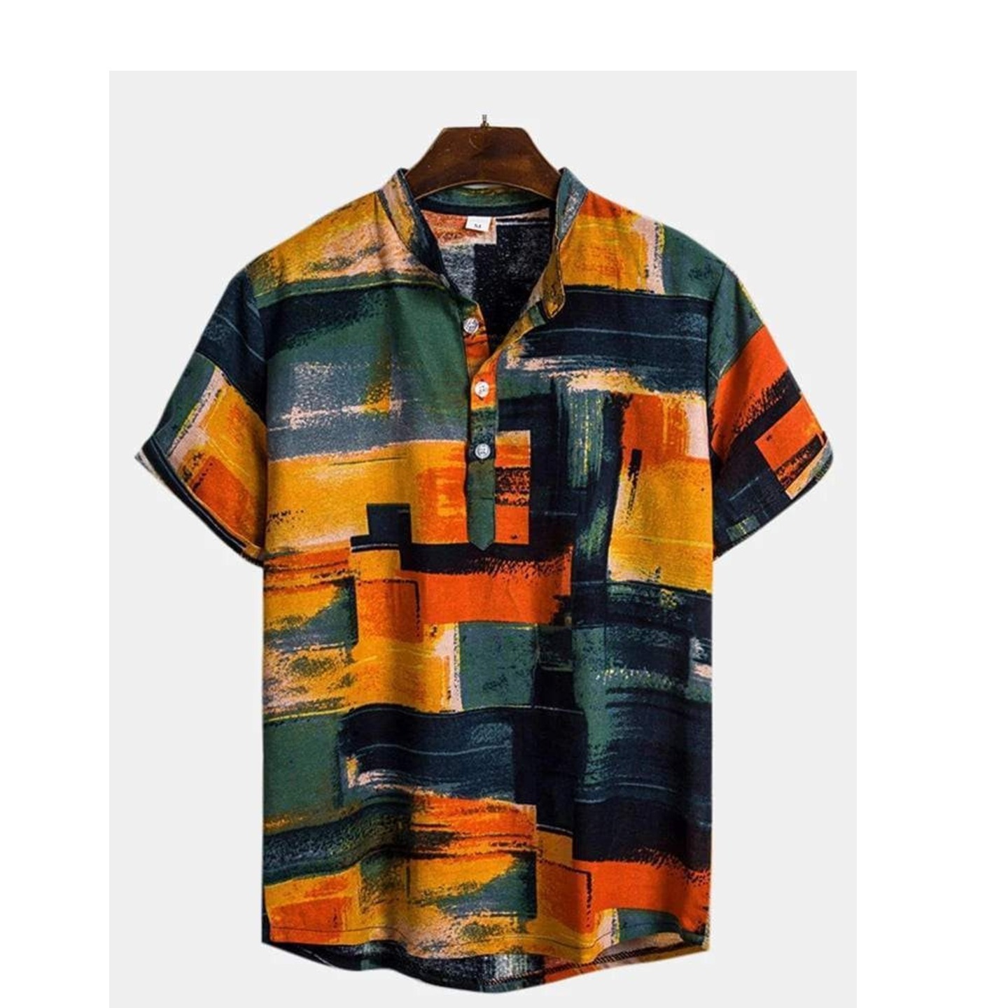 Multicolored Digital Printed Shirt 