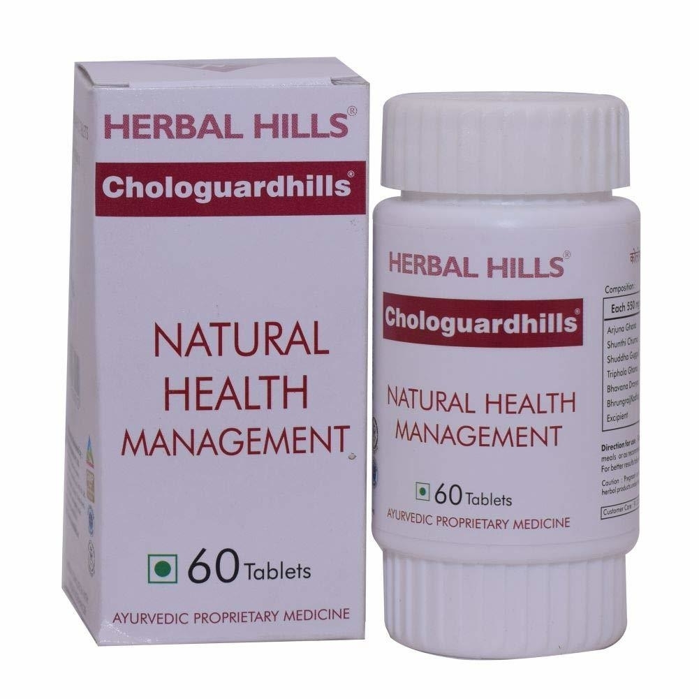Herbal Hills Chologuardhills Natural Health Management 60 Tablets