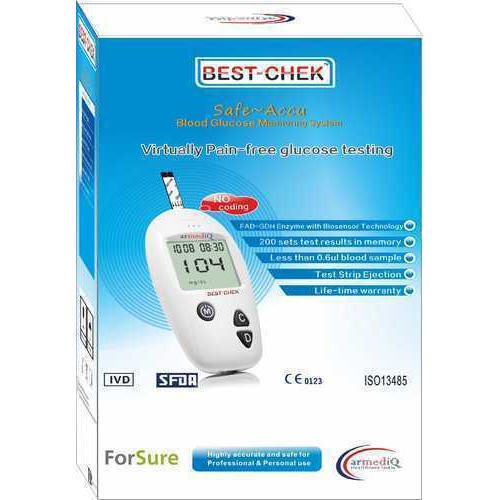 Best Check Safe Accu Blood Glucose Monitor
