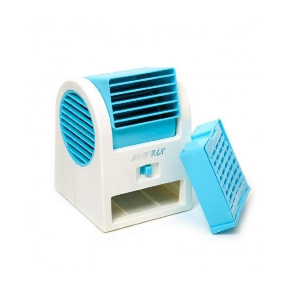 JonPrix Small Mini Cooling Portable Desktop Bladeless Air Cooler USB Fan