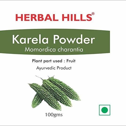 Herbal Hills Karela Powder 100G Pack Of 2