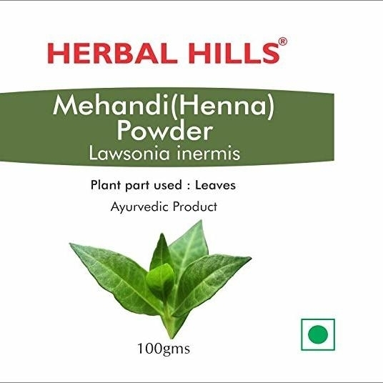 Herbal Hills Mehendi Powder 100G Pack Of 2