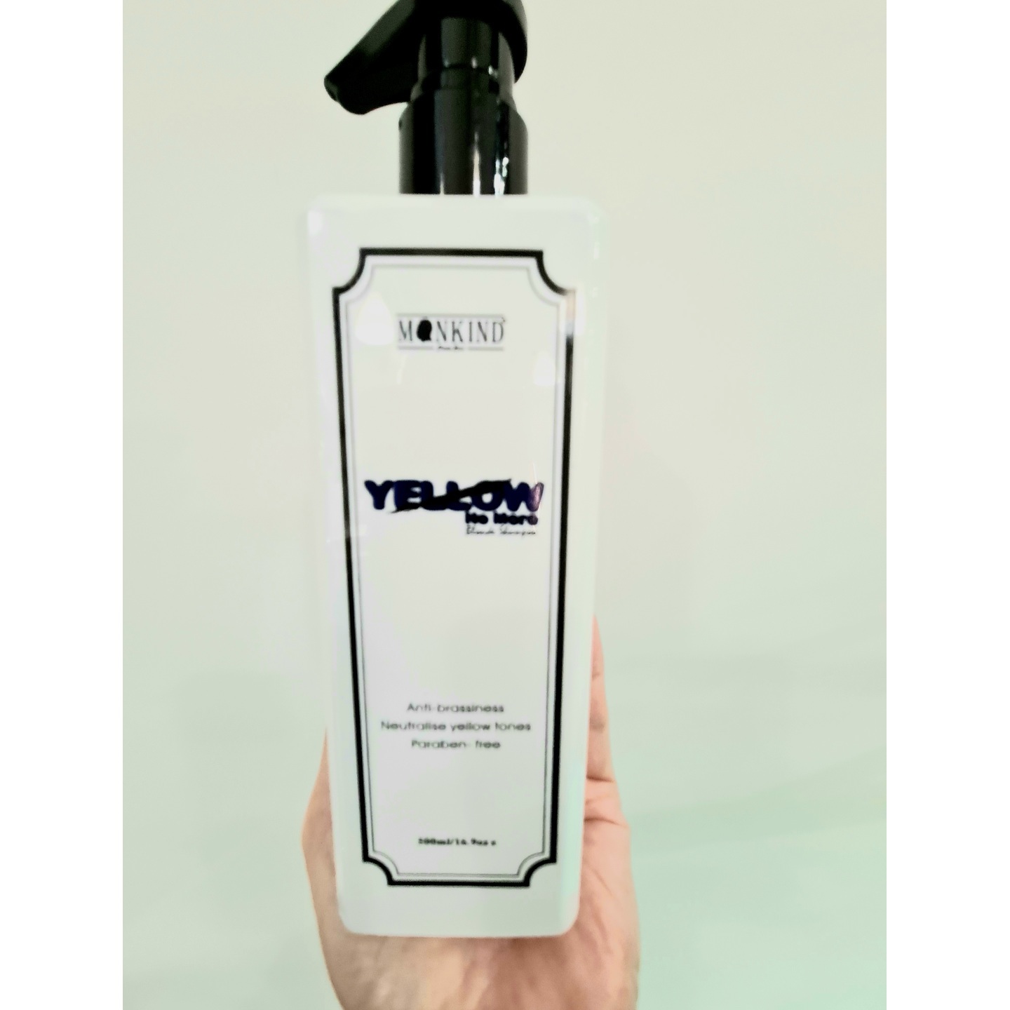Mankind no yellow shampoo