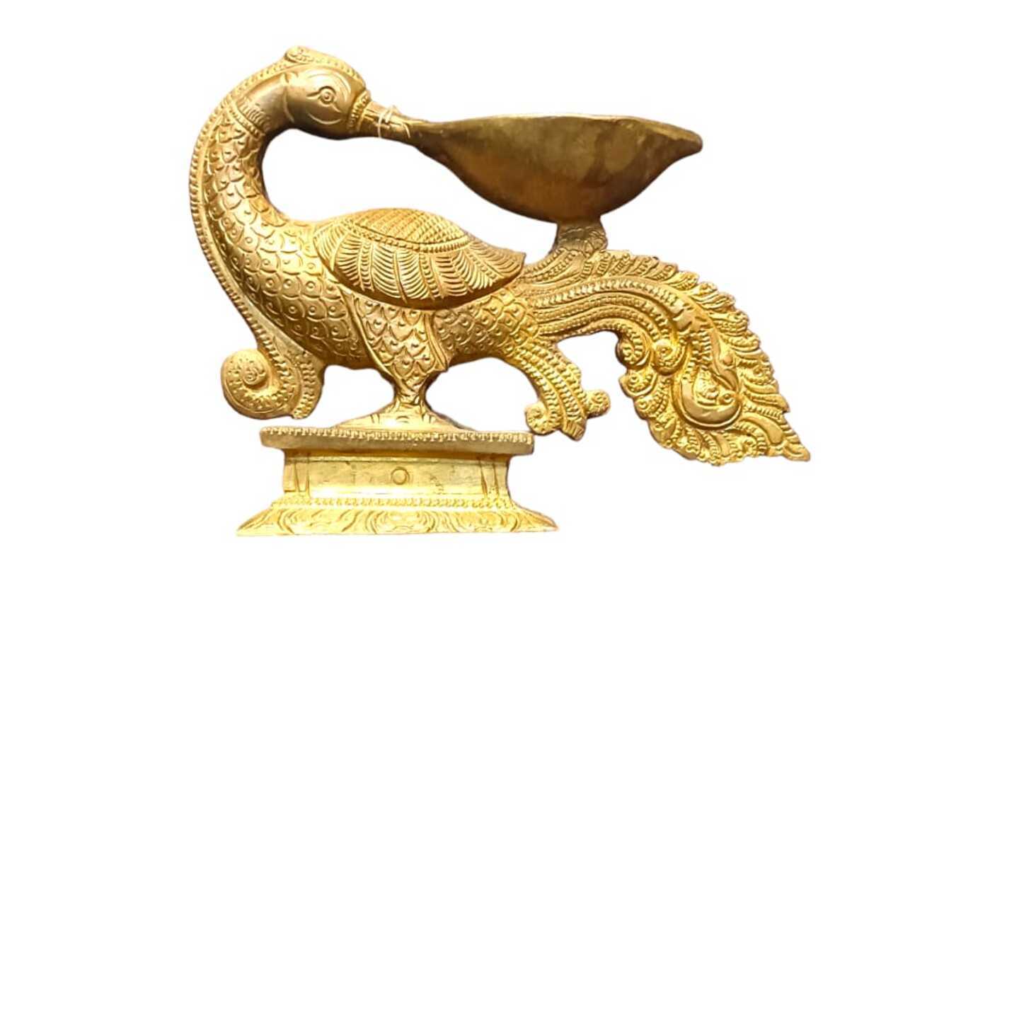 DECORATIVE PEACOCK LAMP