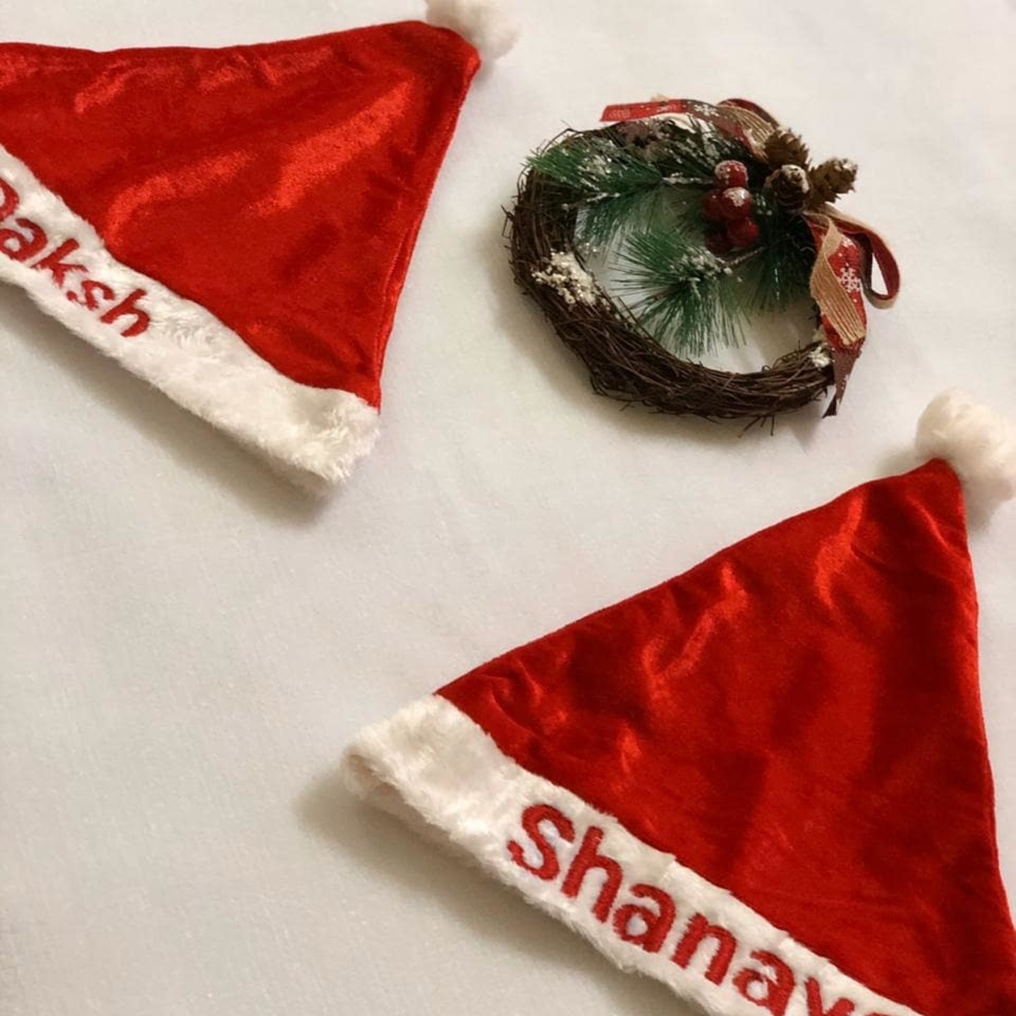 Personalised Santa Caps