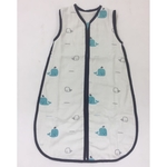 “Whale Tribe” Organic Muslin Sleepsack