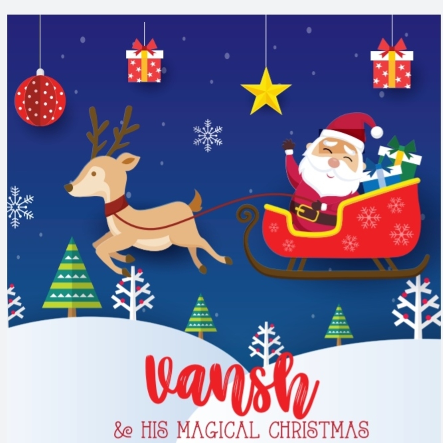 Personalised Christmas Story Book
