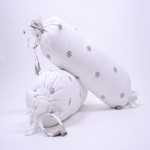"Snowy Snowman" Organic Bolsters - Set of 2