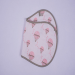 “Up in the Air” Organic Muslin Burpy Bib