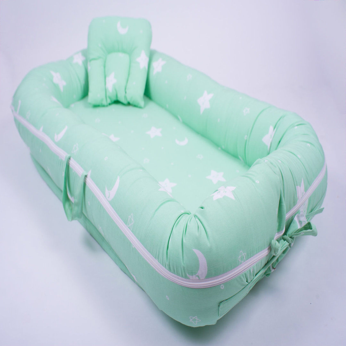 Dreamy Stars Organic Baby Boat