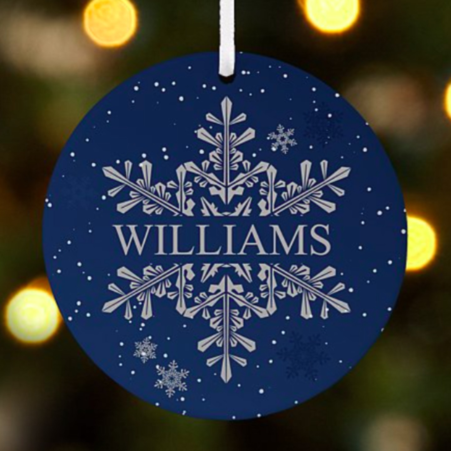 Personalised Ornament - Snowflakes 