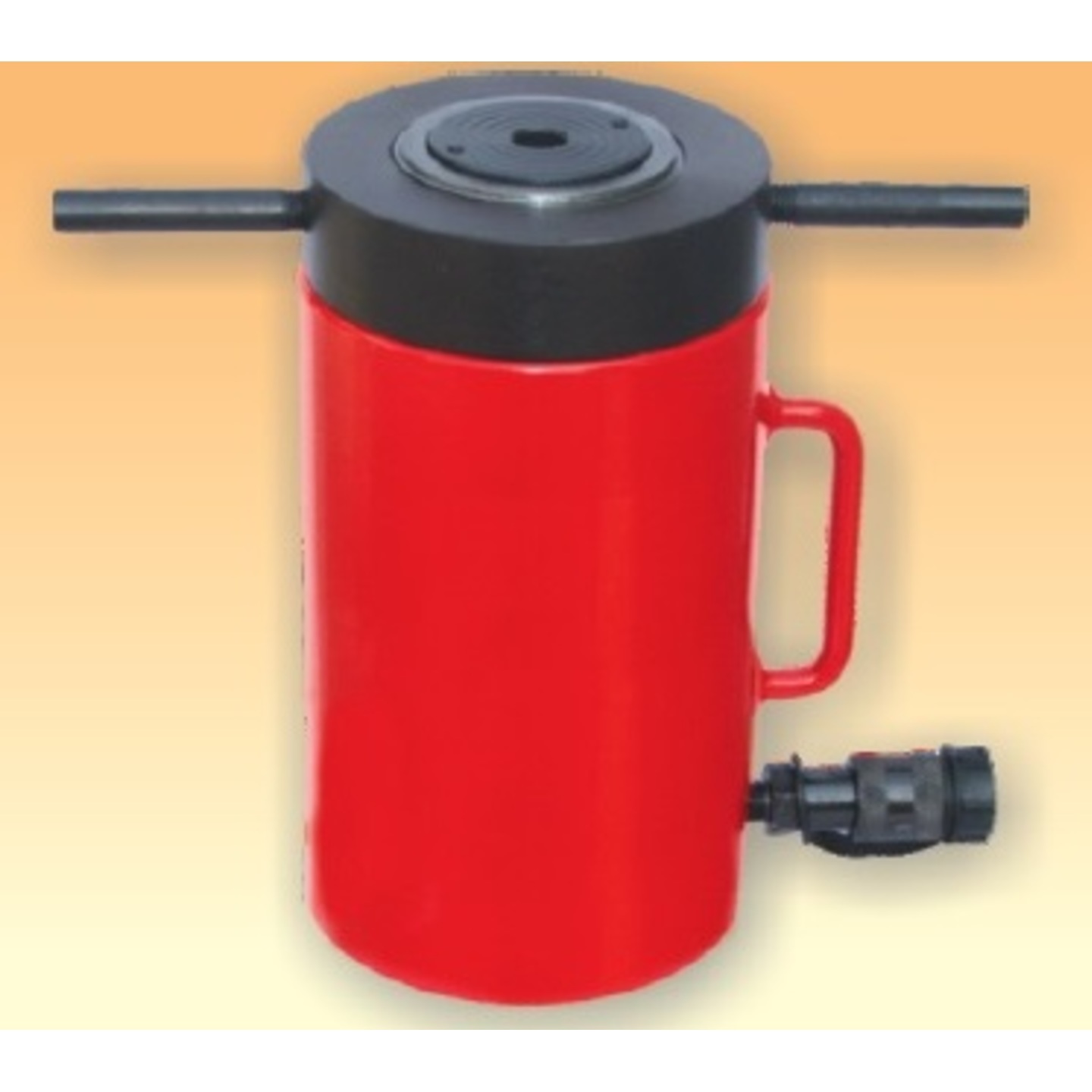 Tangee Single Acting Cylinders with Lock Nut, Load Return with Reduced Collapsed Height