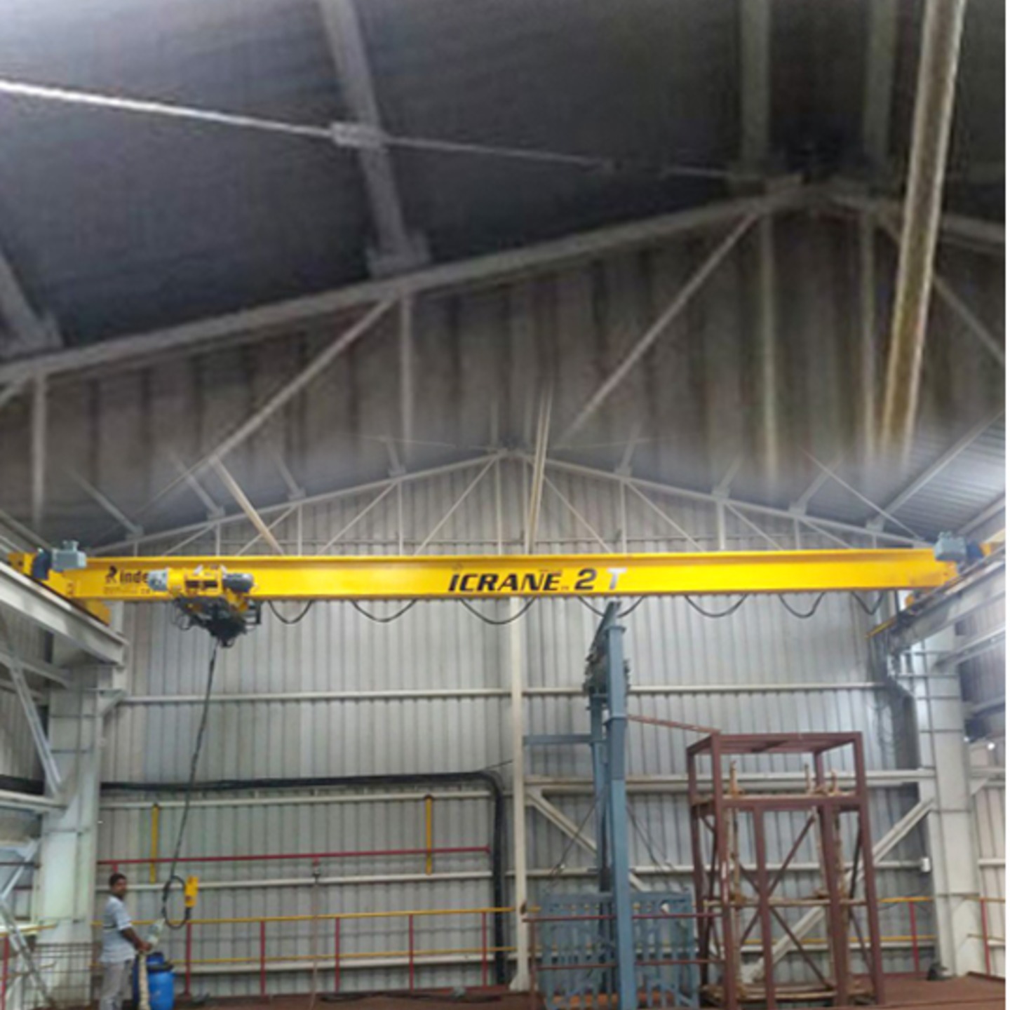 INDEF SINGLE GIRDER EOT CRANE