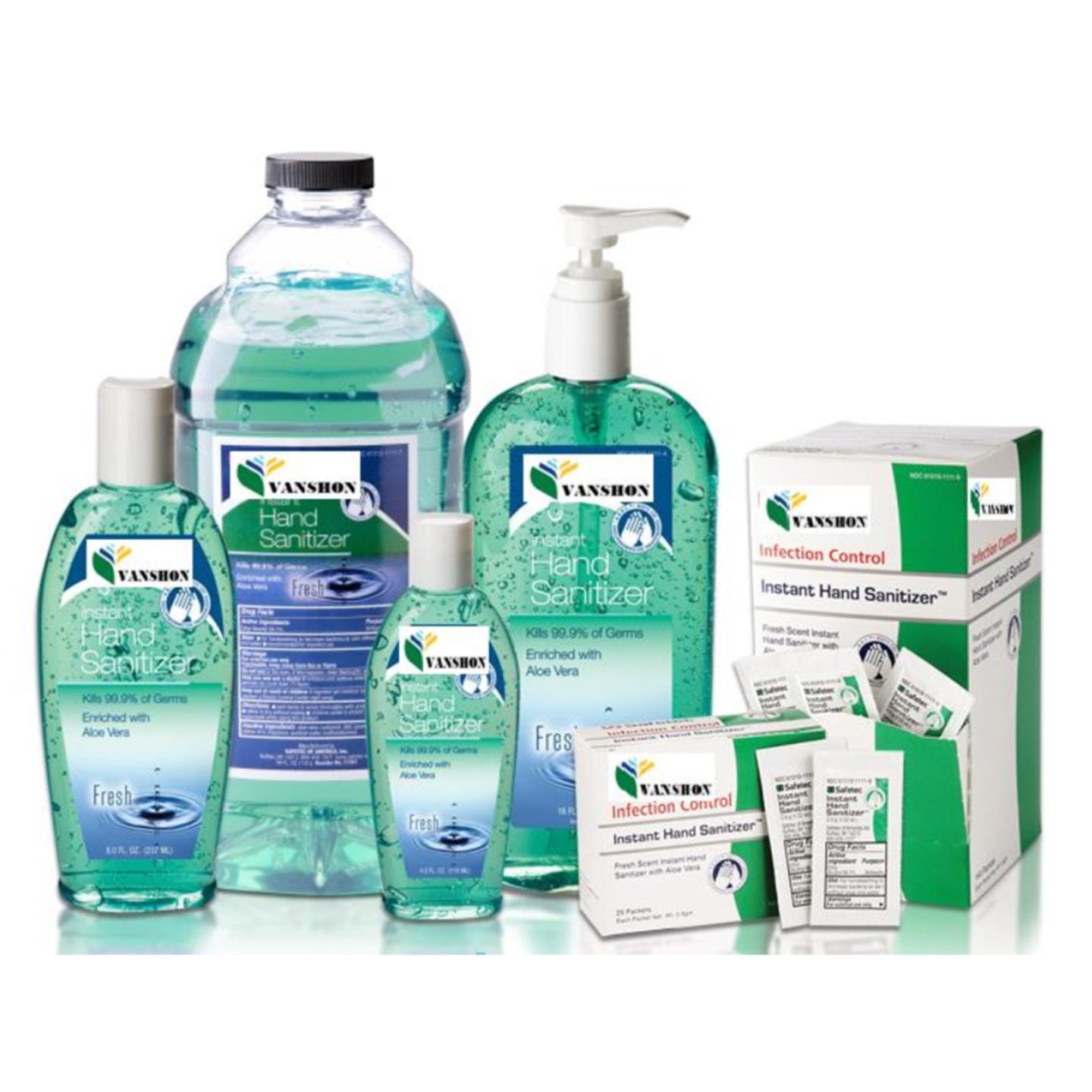 VANSHON HAND SANITIZER LIQUIDGEL