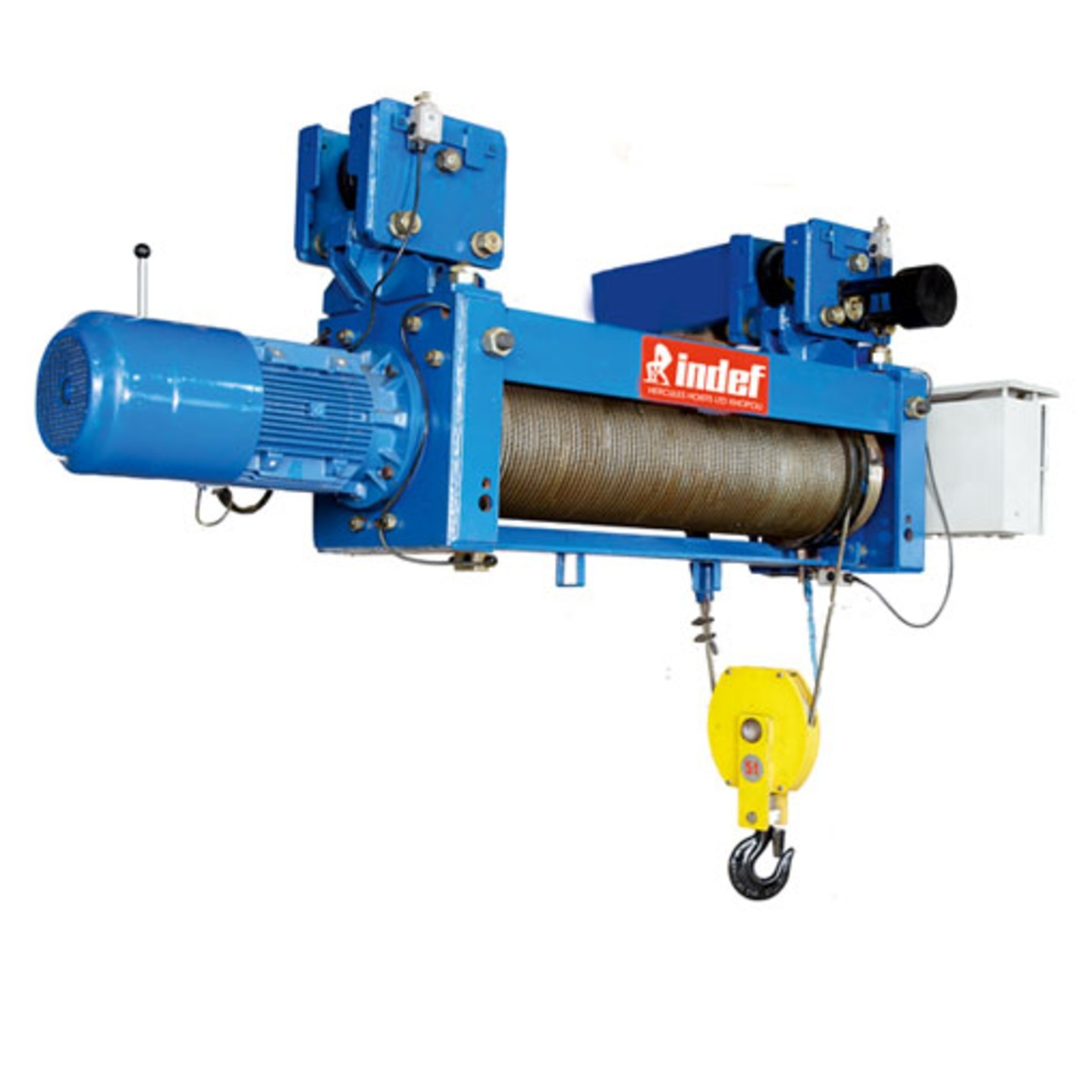 INDEF COMPACT WIRE ROPE HOIST MODEL - HW