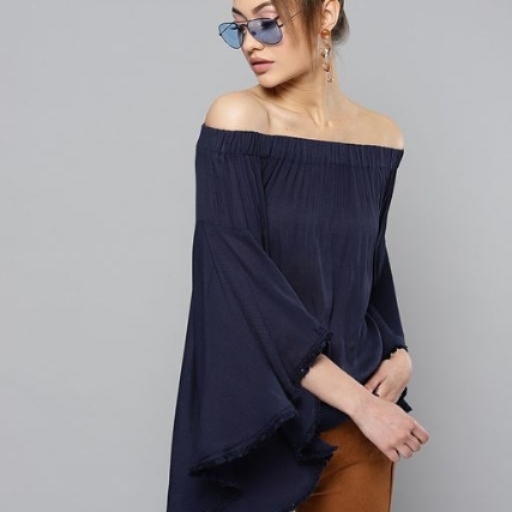 women's off shoulder  top