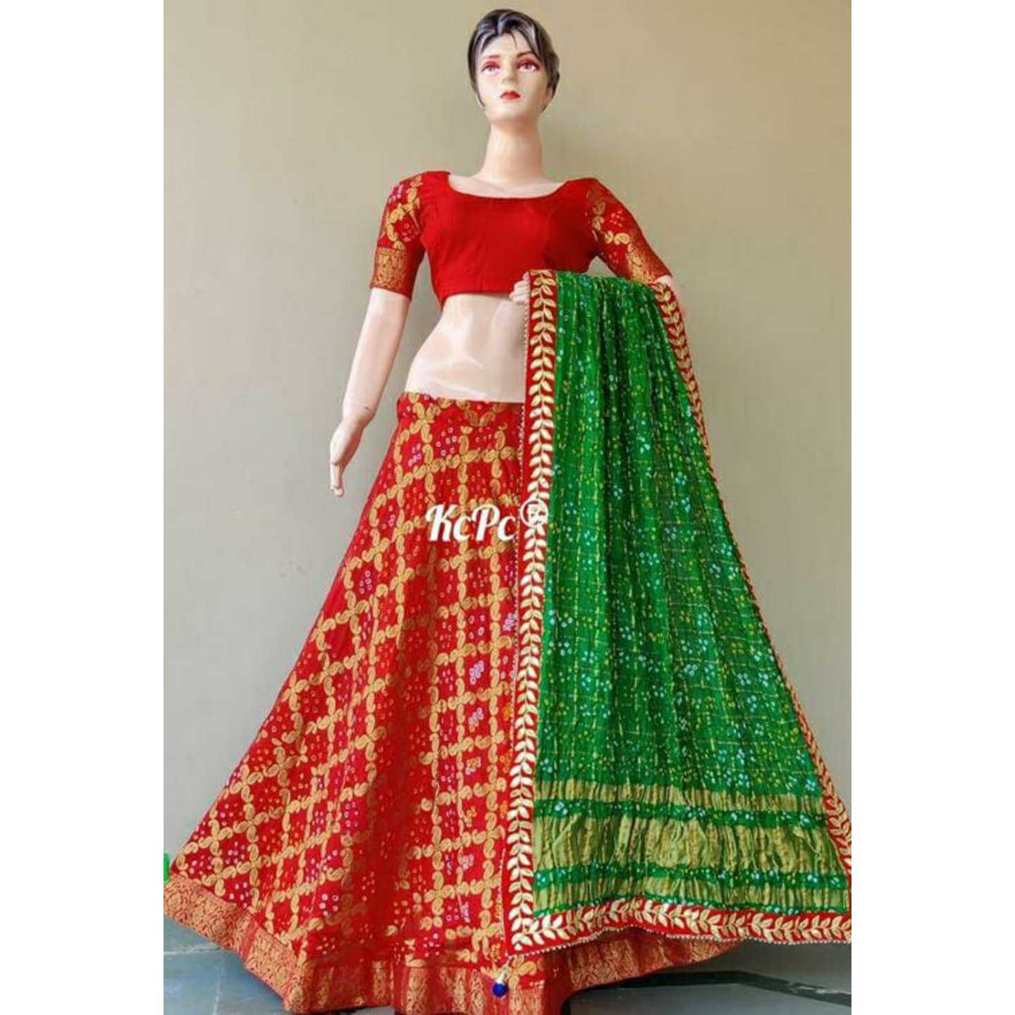 Aakarsha Rajasthani Pattern Women Lehenga