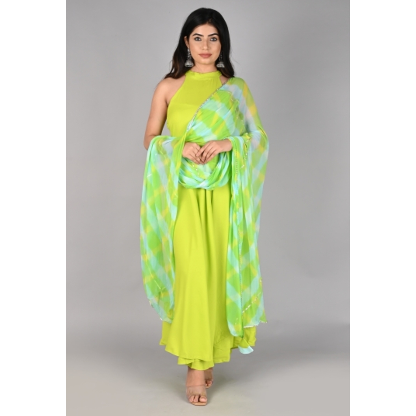 gayraa Women Kurta, Pyjama & Dupatta Set