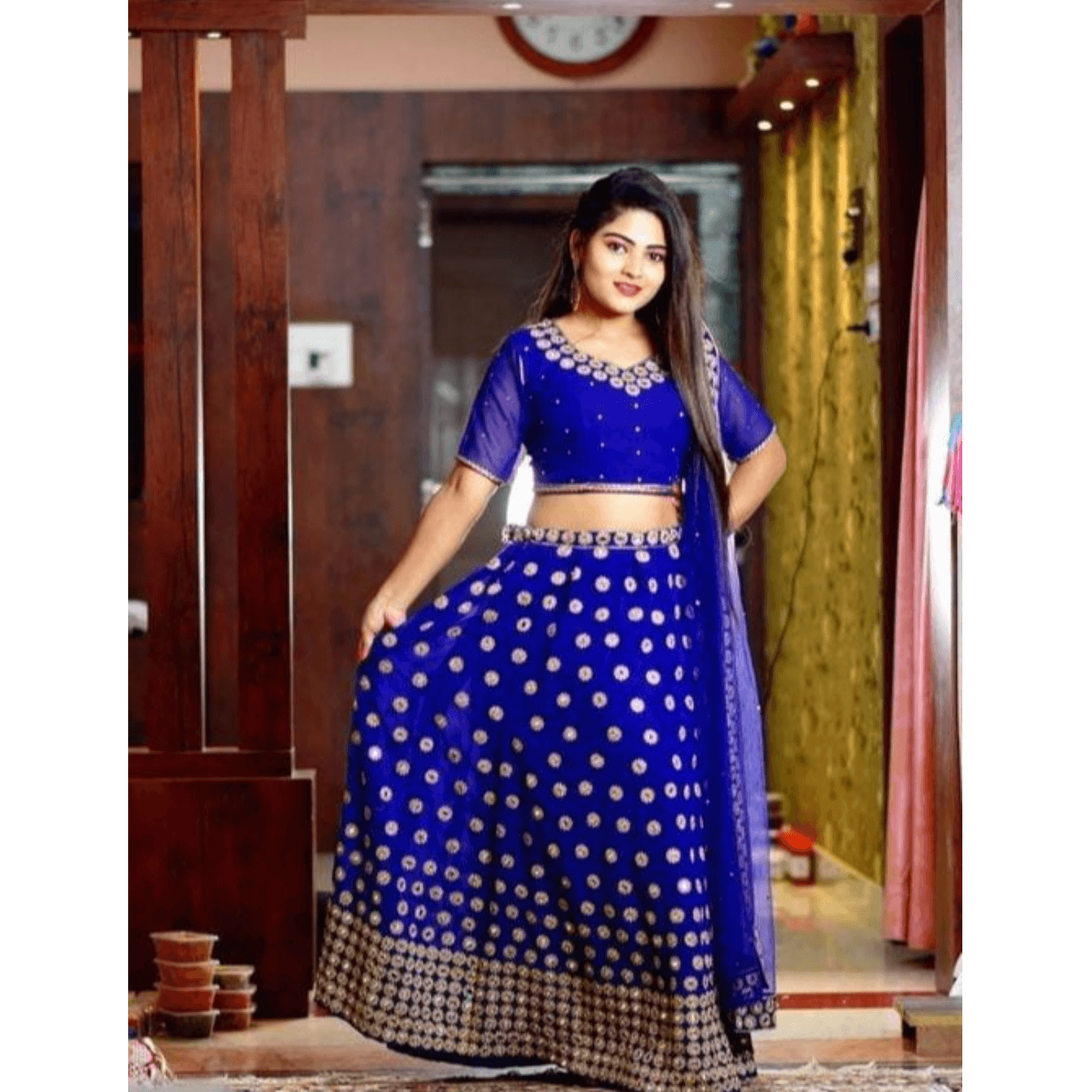 Mirar Work Lehenga Choli