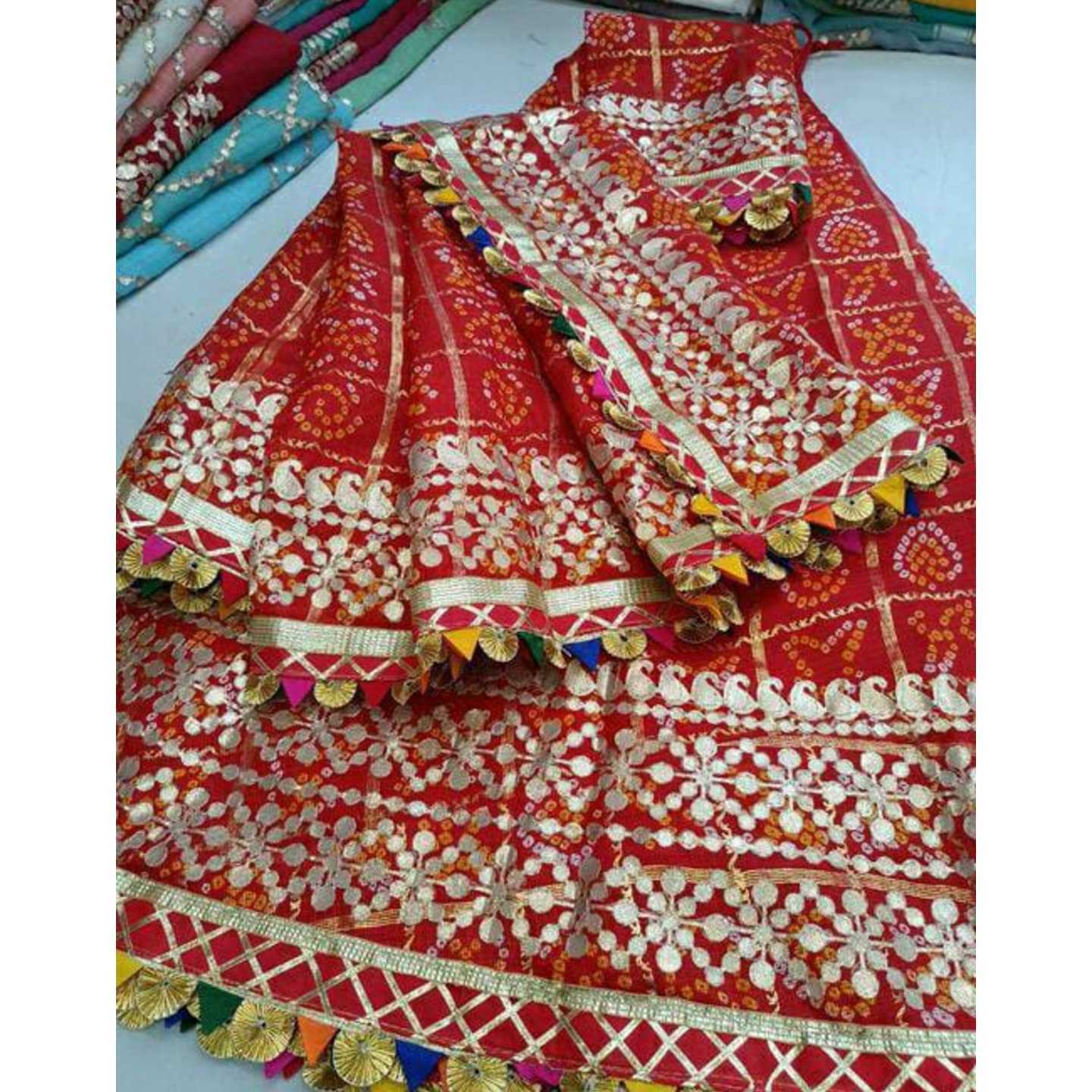 Rajasthani Pattern Women Lehenga