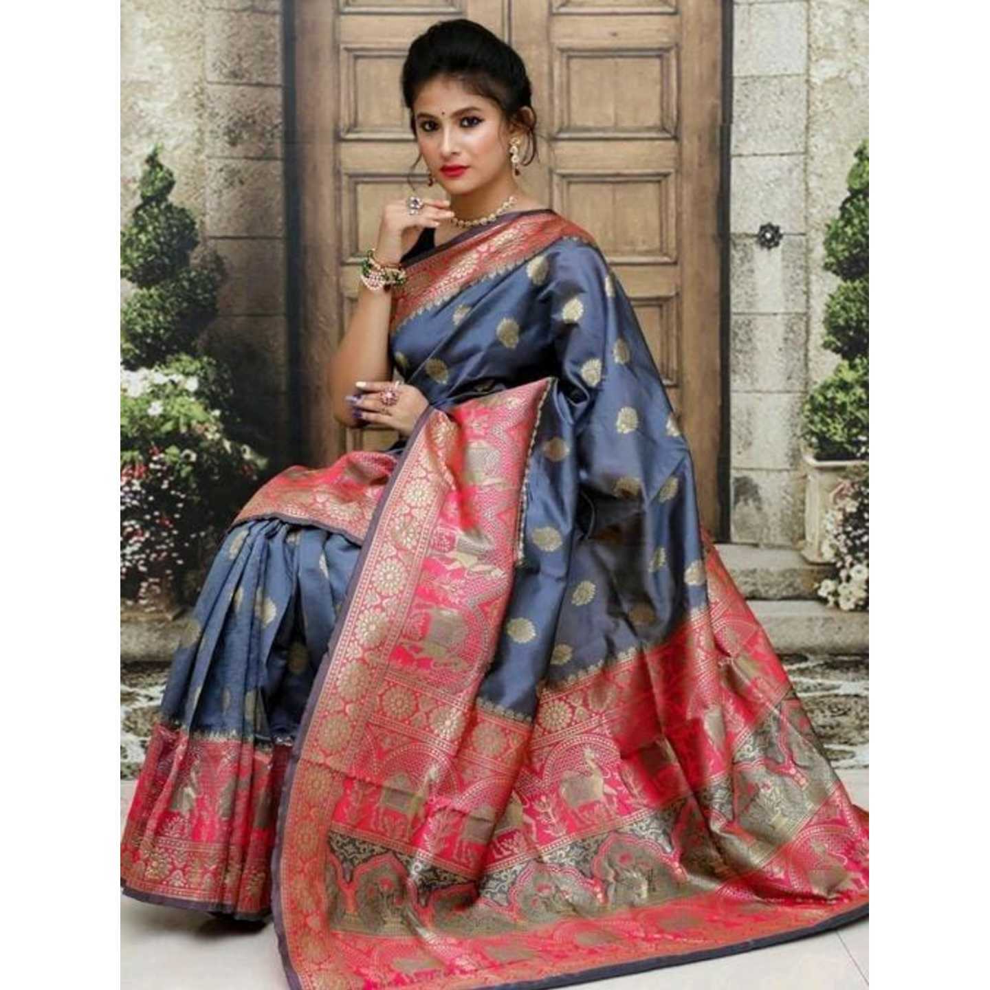 Myra Banarasi Silk Sarees