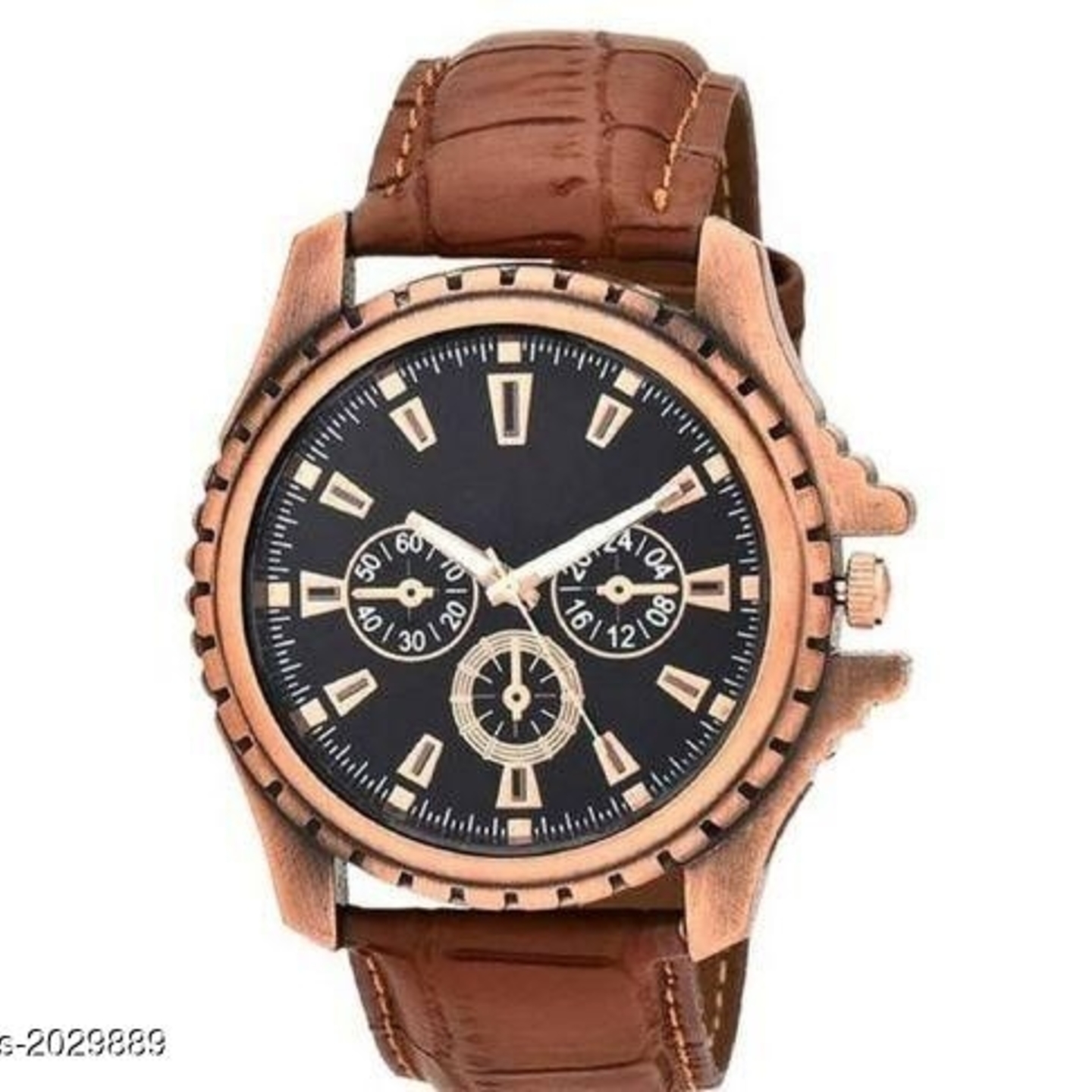 Standard Trendy Leather Analog Men's Watches 