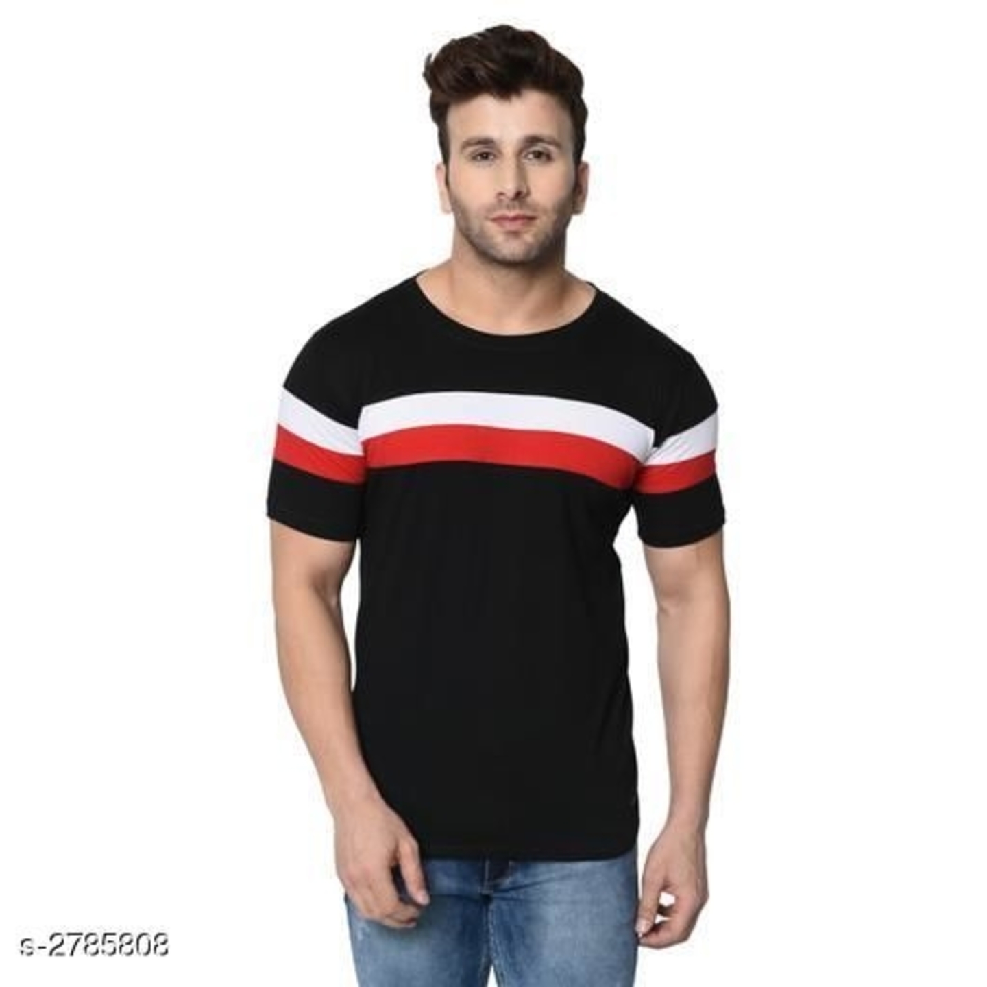 Essential Elegant Men's Cotton Printed tshirt