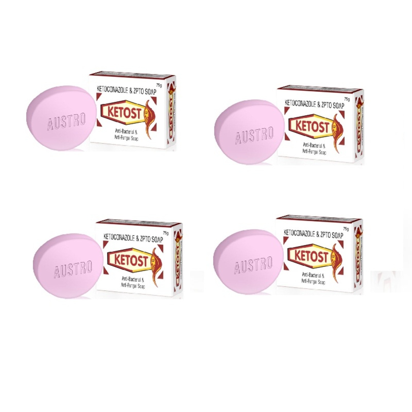 KETOST SOAP PACK-4