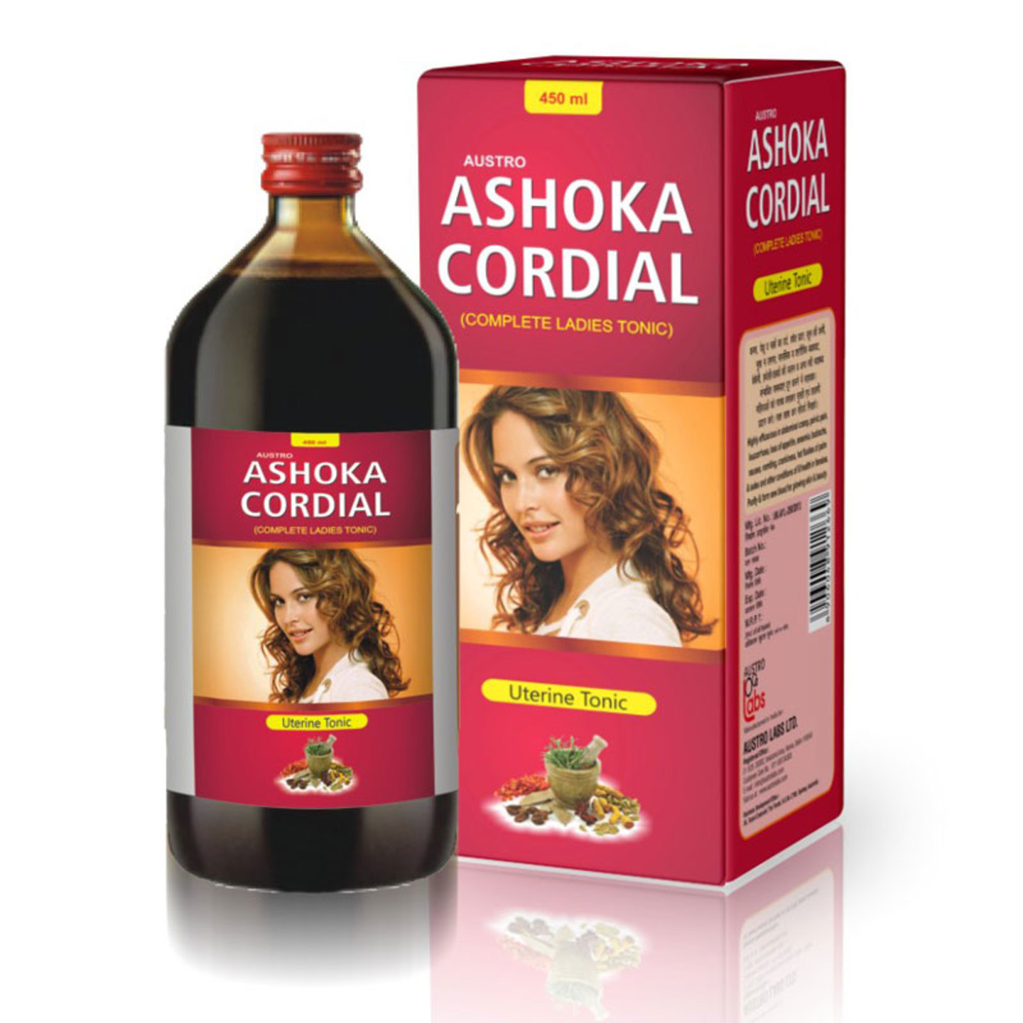 ASHOKE CORDIAL COMPLETE TONIC FOR LADIES 225ML  PACK -2