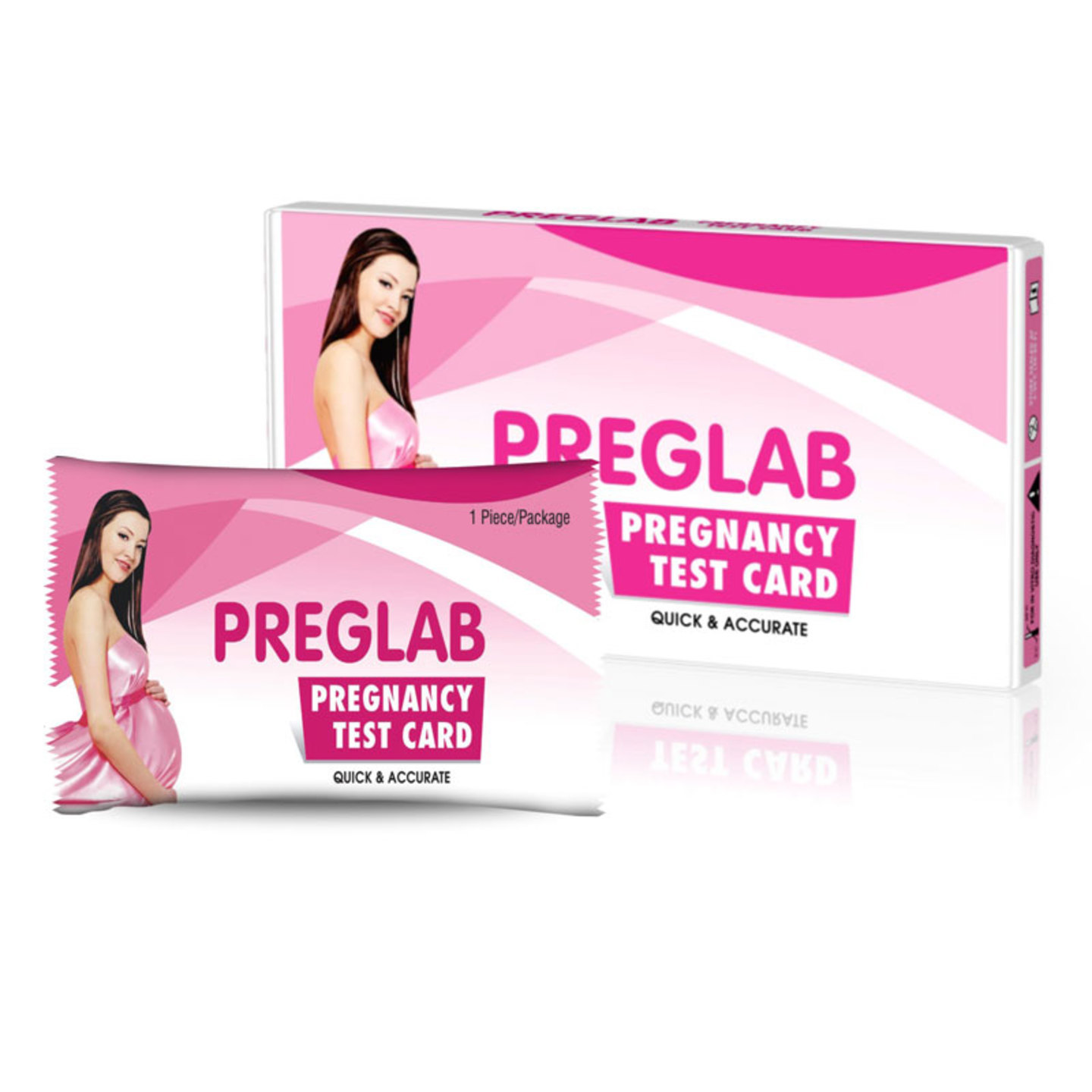 PREGLAB PREGNANCY TEST CARD PACK-6