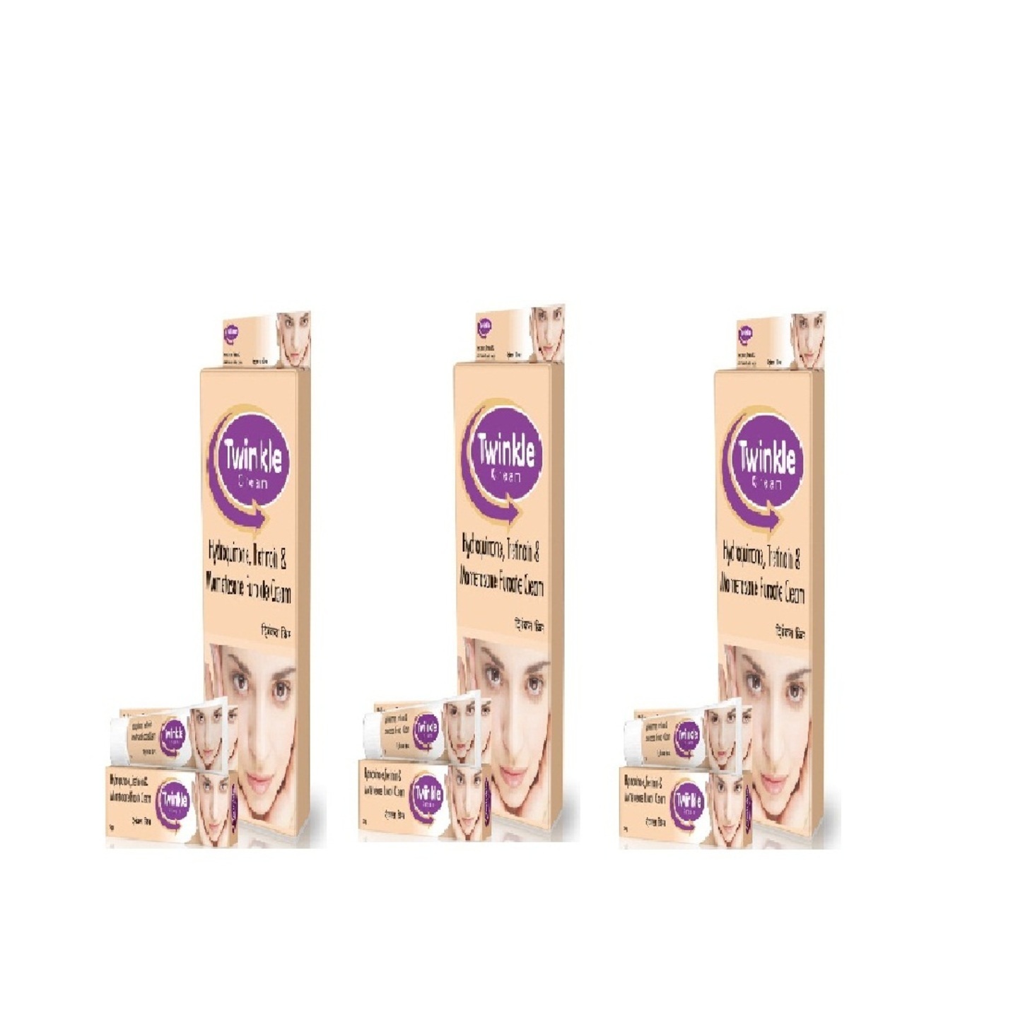 TWINKLE CREAM PACK-3