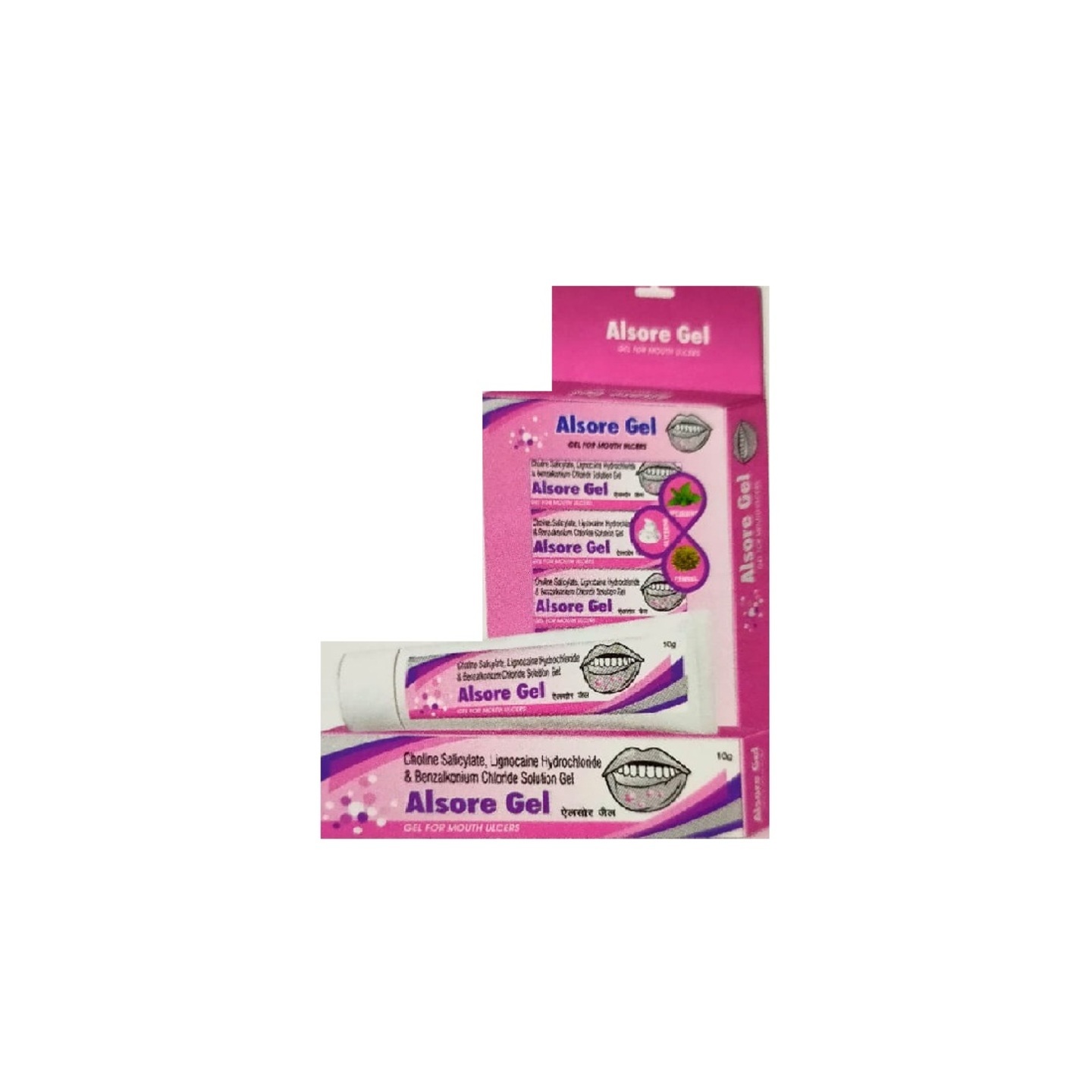 ALSORE GEL FOR MOUTH PACK OF -6
