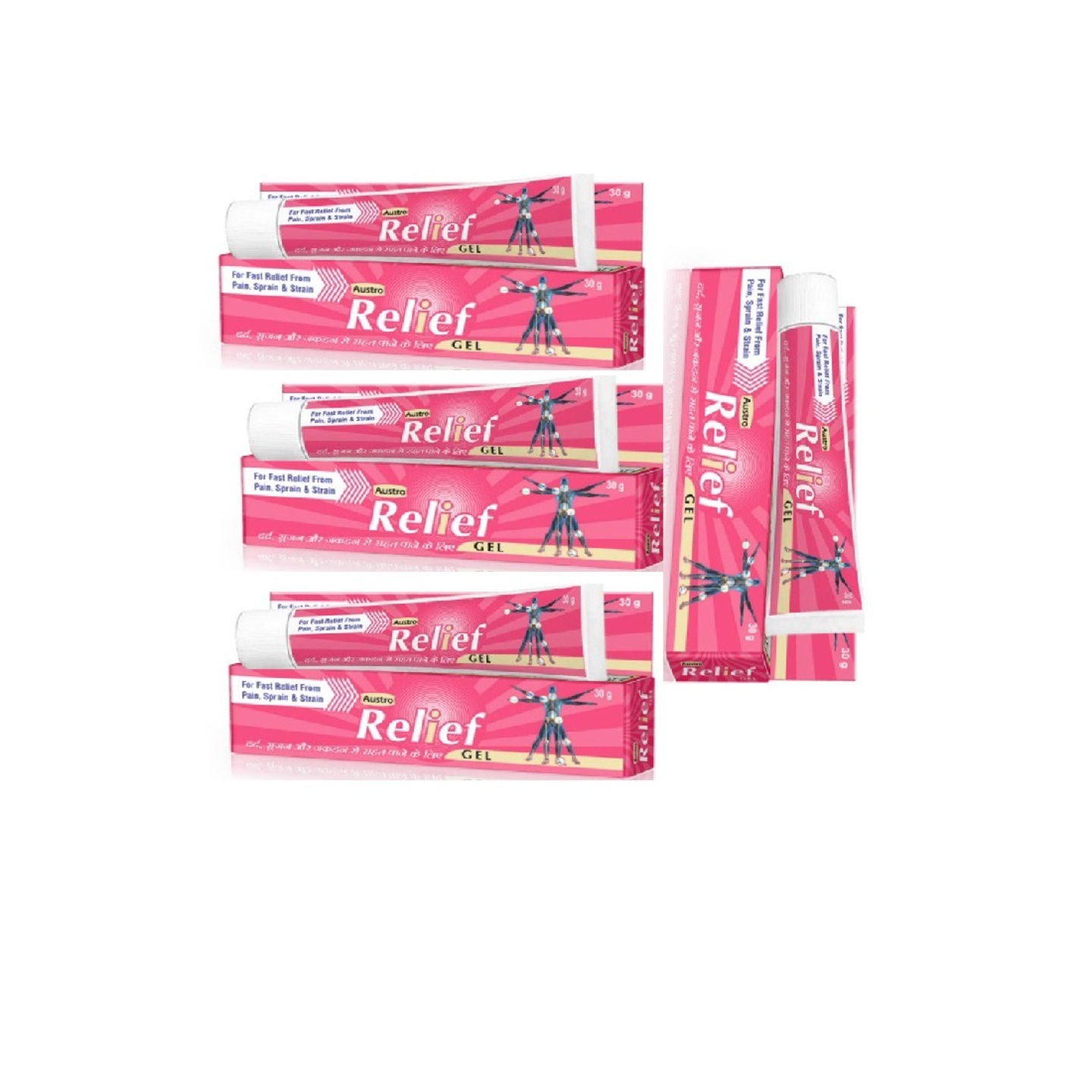 RELIEF GEL PACK OF -4 