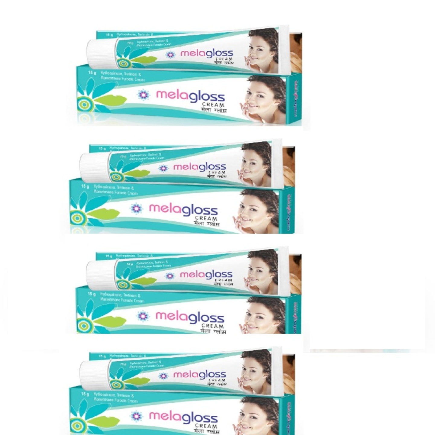 MELAGLOSS CREAM PACK-4