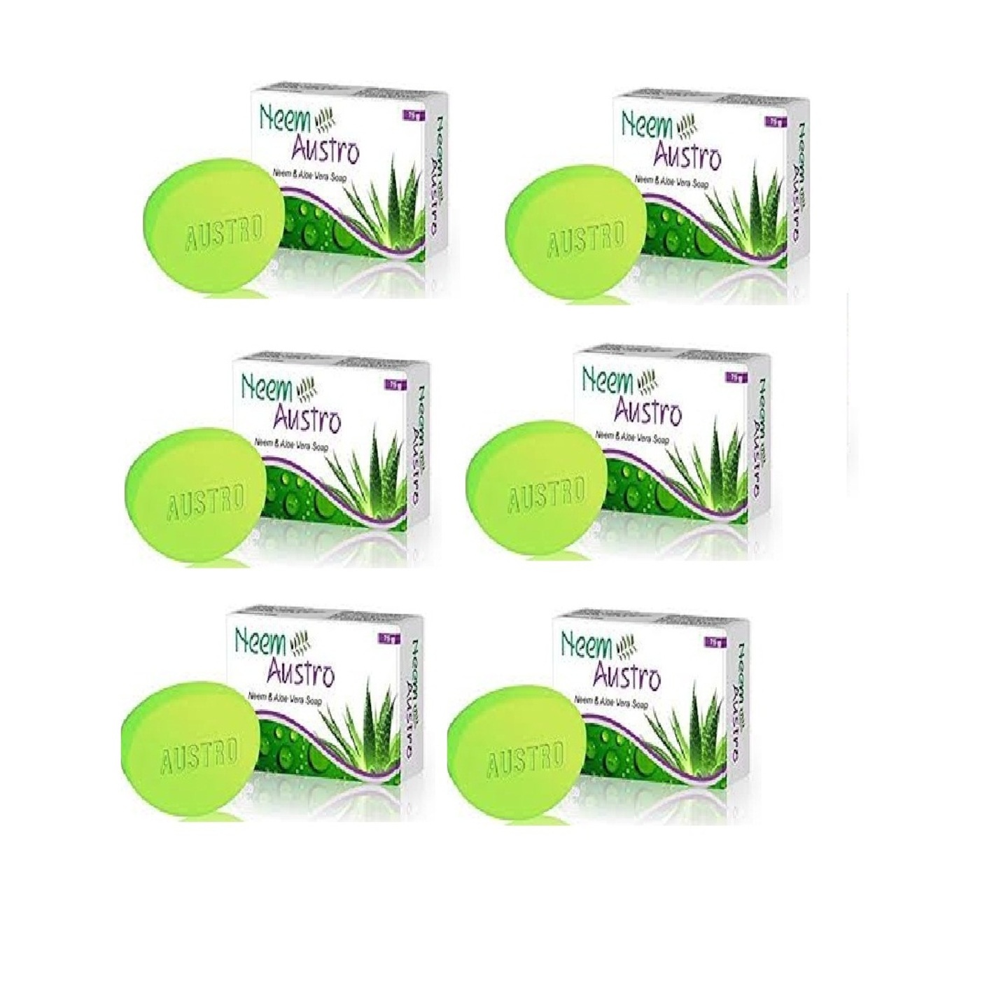 NEEM AUSTRO SOAP PACK-6