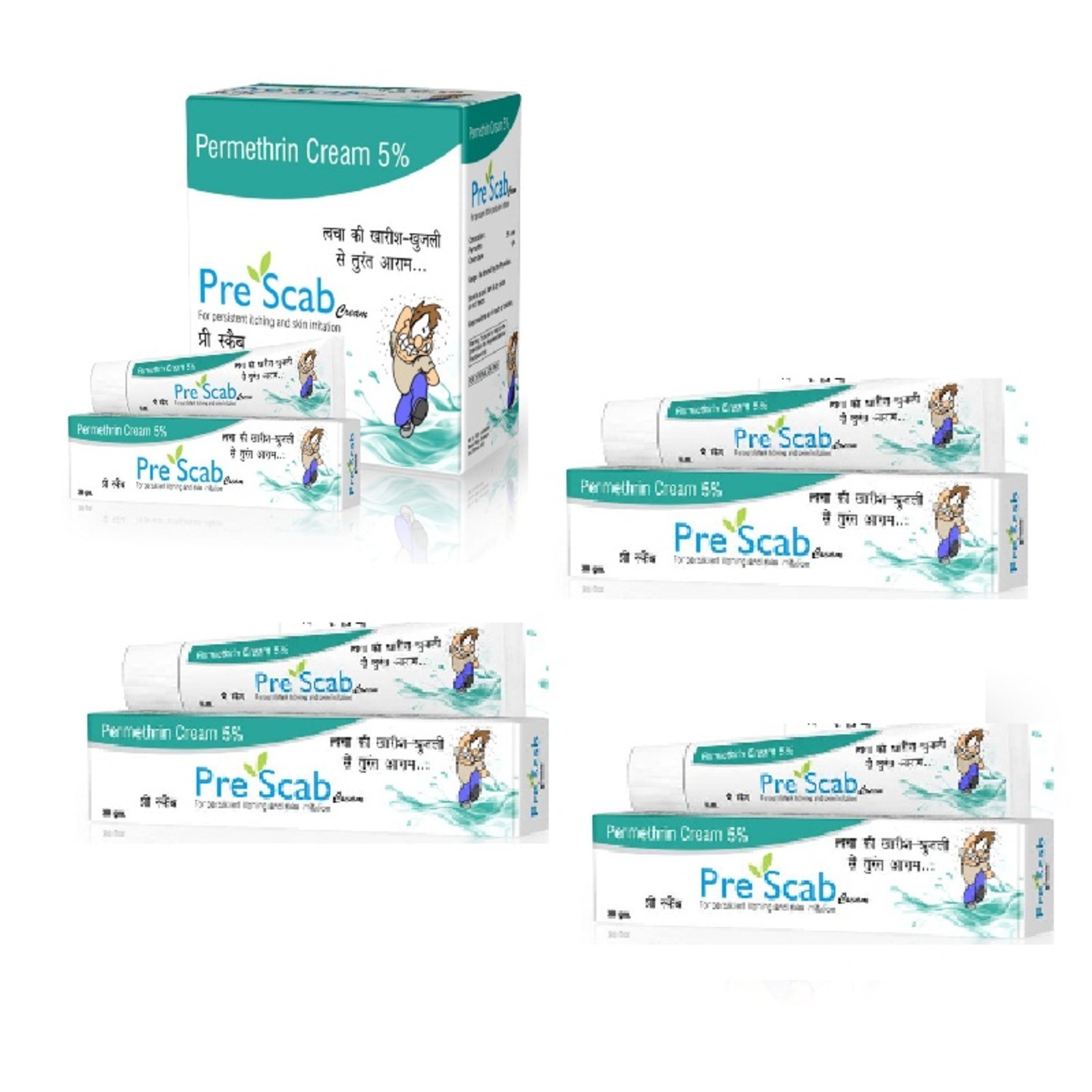 PRE SCAB CREAM PACK-4