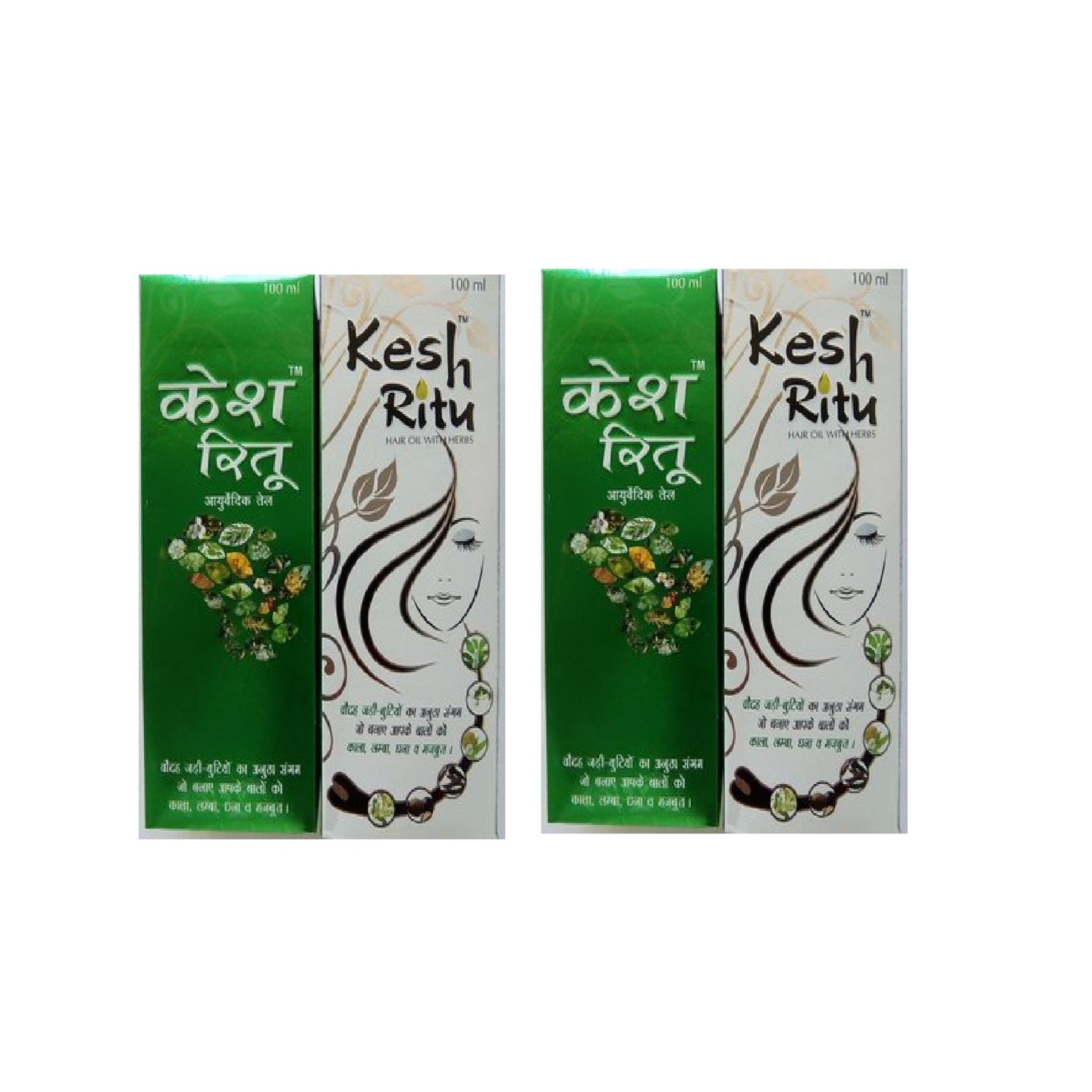 KESH RITU HAIR OIL WITH HERBS PACK-4