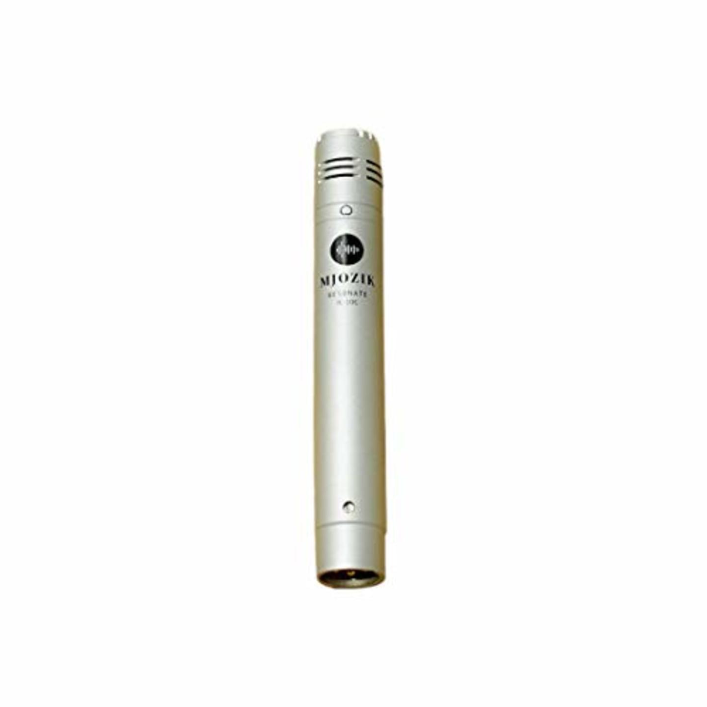 MJOZIK MSIS0001 Cardioid Small Diaphragm Condenser Microphone for Professional Studio Recording, Vocals, Choirs, Acoustic Instruments, Silver