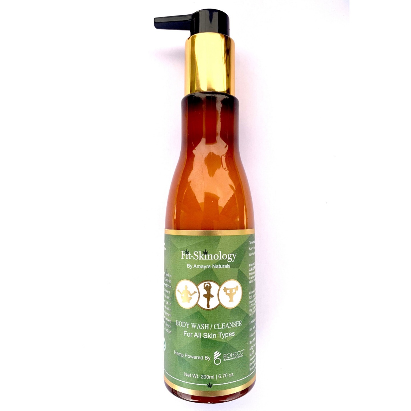 Amayra Naturals Fit Skinology Hemp  Body Wash