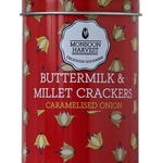 Buttermilk & Millet Crackers - Caramelized Onion