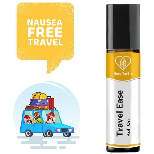 Herb Tantra Travel Ease Motion Sickness Relieving Roll-On (9 ml)