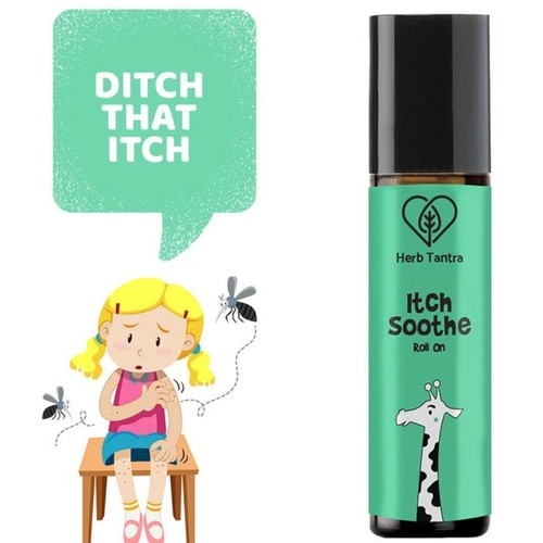 Herb Tantra Itch Soothe Kids Roll On For Itches & Bug Bites (9ml)