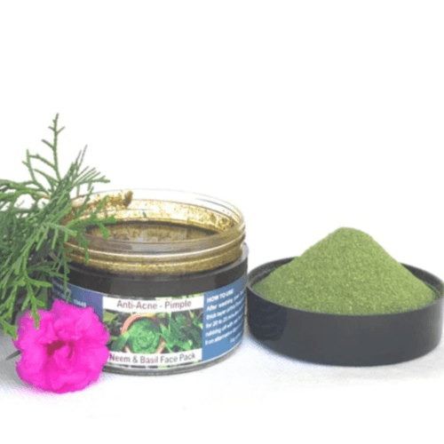 Neem & Basil Anti Acne-Pimple Ready to Use Face Pack