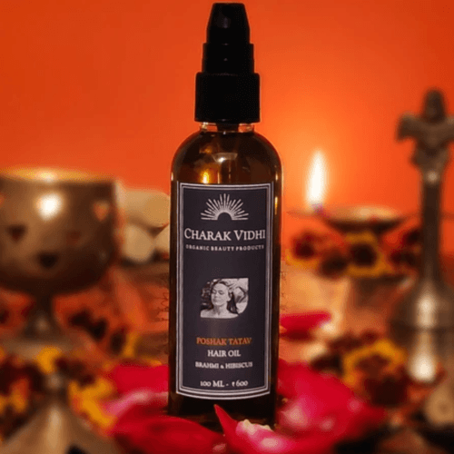 Brahmi and Hibiscus Poshak Tatva Hair Oil