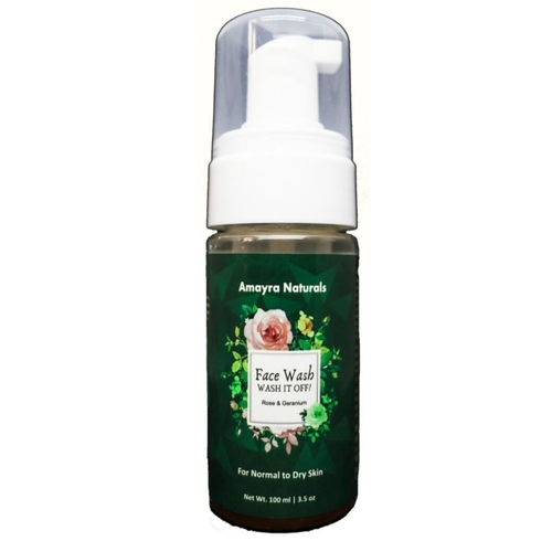 Amayra Naturals Face Wash(Rose Geranium)