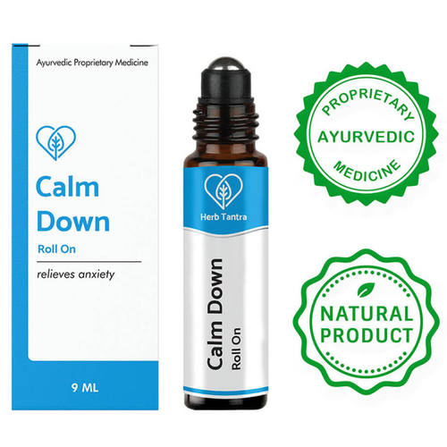 Herb Tantra Calm Down Anxiety Relief Roll-On (9 ml) 