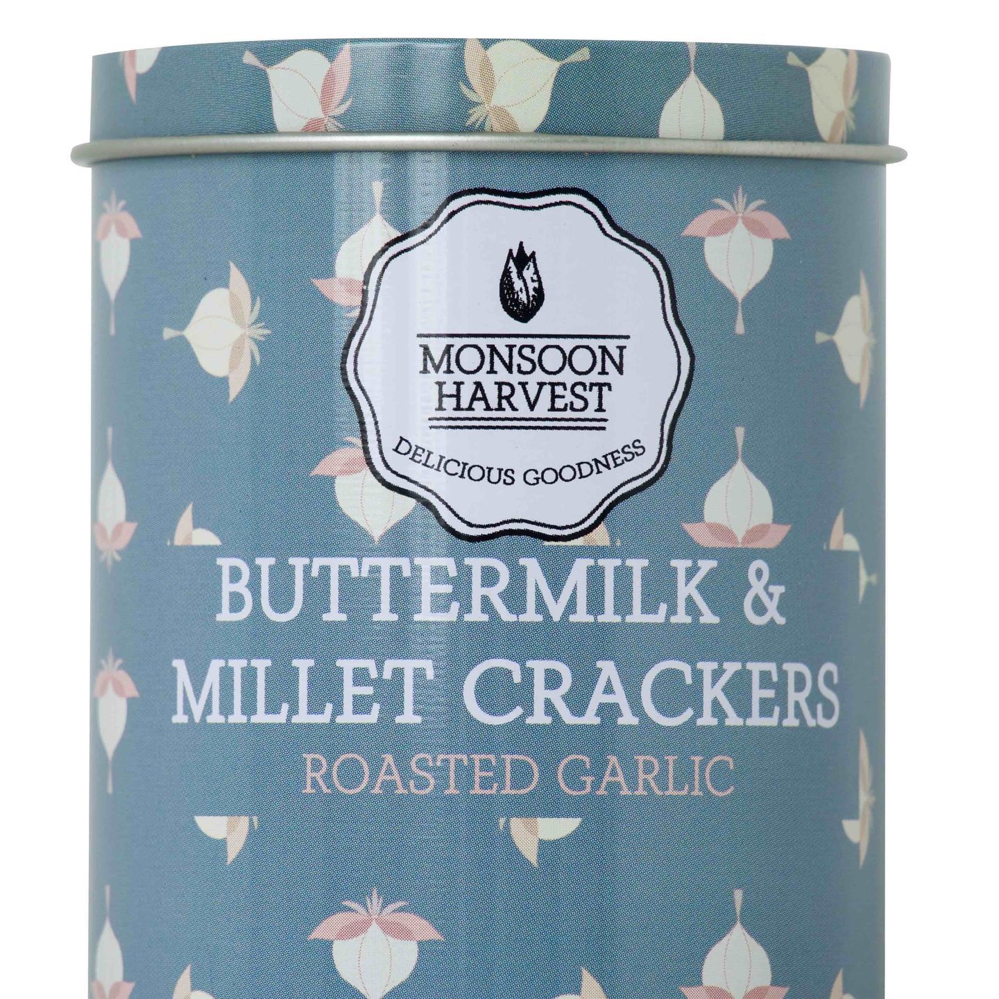 Buttermilk & Millet Crackers - Roasted Garlic